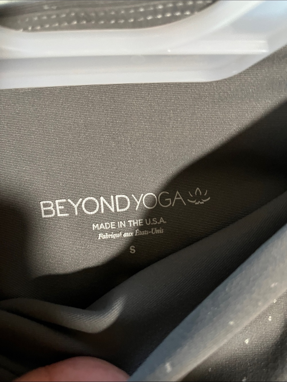 Beyond Yoga Gray Ombre Speckle Leggings - Picture 2 of 3